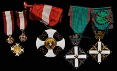 Italian Kingdom to current (since 1861)

ITALY. Kingdom. Quintet of Orders and Decorations (5 Pieces), ND (ca. 1900). AS ISSUED.

An interesting m...
