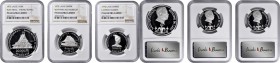 LAOS

LAOS. Trio of Silver Denominations (3 Pieces), 1975. All NGC PROOF-69 Ultra Cameo Certified.

1) 10000 Kip. Mintage: 650. Wat Xieng - Thong ...
