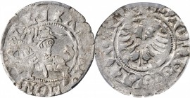 LITHUANIA

LITHUANIA. 1/2 Groat, ND (1495-1506). Alexander Jagiellon. PCGS AU-53 Gold Shield.

Gum-472. A lightly toned coin with a fair amount of...