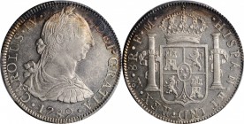 Portraits

MEXICO. 8 Reales, 1789-Mo FM. Mexico City Mint. Charles IV. PCGS MS-62 Gold Shield.

KM-107; Cal-Type 80 #681. First year of issue for ...