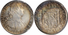 Portraits

MEXICO. 8 Reales, 1807-Mo TH. Mexico City Mint. Charles IV. PCGS AU-58+ Gold Shield.

KM-109. Just the slightest degree of gentle handl...