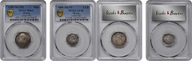 Portraits

MEXICO. Silver Minor Pair (2 Pieces), 1799 & 1801. Mexico City Mint. Charles IV. Both PCGS Gold Shield Certified.

1) Real, 1799-Mo FM....