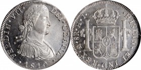 Portraits

MEXICO. 8 Reales, 1810-Mo HJ. Mexico City Mint. Ferdinand VII. NGC MS-63.

KM-110. Surpassed in the NGC census by just four examples, t...