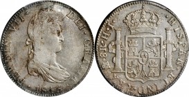 Portraits

MEXICO. 8 Reales, 1813-Mo HJ. Mexico City Mint. Ferdinand VII. PCGS AU-55 Gold Shield.

KM-111. Some typical striking weakness is evide...
