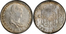 Royalist Issues

MEXICO. War of Independence. 8 Reales, 1821-Ga FS. Guadalajara Mint. Ferdinand VII. PCGS MS-62 Gold Shield.

KM-111.3. A VERY RAR...