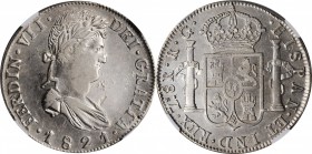Royalist Issues

MEXICO. War of Independence. 8 Reales, 1821-Zs RG. Zacatecas Mint. Ferdinand VII. NGC AU-53.

KM-111.5. Variety with "HISPAN" in ...
