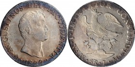 Empire of Iturbide

MEXICO. 8 Reales, 1822-Mo JM. Mexico City Mint. Augustin I Iturbide. PCGS Genuine--Cleaned, AU Details Gold Shield.

KM-310. T...