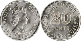 MALAYA AND BRITISH BORNEO

MALAYA AND BRITISH BORNEO. 20 Cents, 1957-KN. Kings Norton Mint. PCGS SPECIMEN-67 Gold Shield.

KM-3. A superlative Gem...