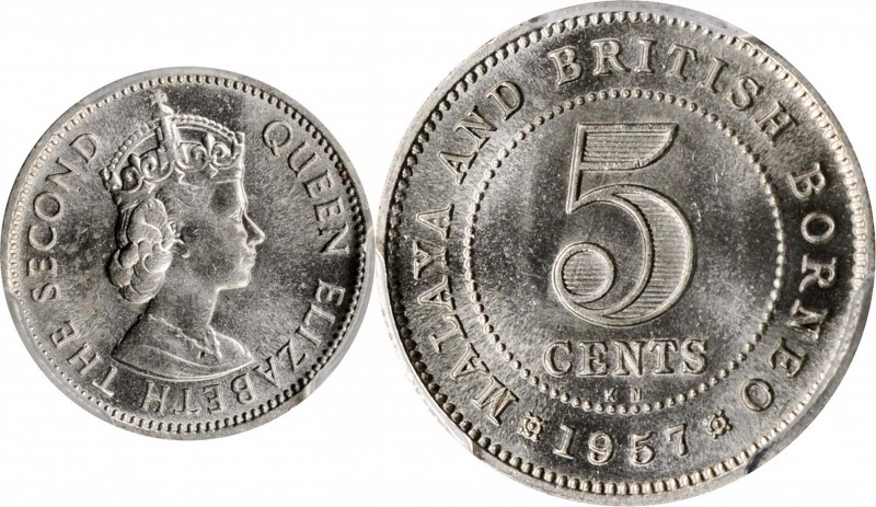 MALAYA AND BRITISH BORNEO

MALAYA AND BRITISH BORNEO. 5 Cents, 1957-KN. Kings ...