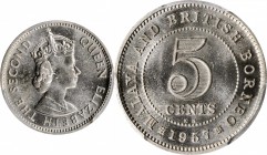 MALAYA AND BRITISH BORNEO

MALAYA AND BRITISH BORNEO. 5 Cents, 1957-KN. Kings Norton Mint. PCGS SPECIMEN-64 Gold Shield.

KM-1. A delightful near-...
