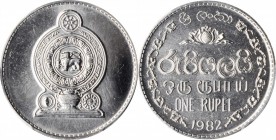 SRI LANKA

SRI LANKA. Rupee, 1982. Kings Norton Mint. PCGS PROOF-68 Gold Shield.

KM-136.2. Tied with just one other example for the finest in the...