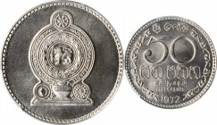 SRI LANKA

SRI LANKA. 50 Cents, 1972. London or Llantrisant Mint. PCGS SPECIMEN-68 Gold Shield.

KM-135.1. Fully glistening and dripping with eye ...