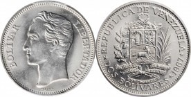 VENEZUELA

VENEZUELA. 2 Bolivares, 1967. London Mint. PCGS SPECIMEN-66 Gold Shield.

KM-Y-43. A stunning and exceptional example, this glistening ...