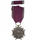 II RP, Bronze Cross of Merit
Brązowy Krzyż Zasługi, II Rzeczpospolita Polska, ustanowiony w 1923 r., ramiona groszkowane, wykonanie Wiktor Gontarczyk,...