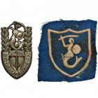 Zestaw, Odznaka i oznaka 2 Korpusu Polskiego
Zestaw:
- Odznaka pamiątkowa 2 Korpusu Polskiego, zatwierdzona w 1944 r., z nr 090988, nakrętka dobierana...