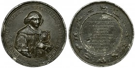 400-lecie urodzin Mikołaja Kopernika, Medal 1873
Bardzo ładny medal cynowy, autorstwa F. Belowa (sygnowany BELOW na awersie), wyemitowany 'STARANIEM T...
