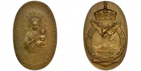 Independence Action in Krakow, Medal 1914
Medal Akcji Niepodległościowej w Krakowie w 1914 roku.
Na awersie wizerunek Matki Boskiej z Dzieciątkiem, po...