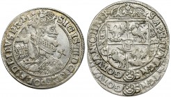 Sigismund III Vasa, 1/4 Thaler Bromberg 1622 - PR M - RARE
Rzadka odmiana orta bydgoskiego Zygmunta III Wazy, z literką S zamiast SV w legendzie rewer...