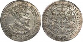 Sigismund III Vasa, 1/4 Thaler Danzig 1617 - PRVS:+
Ładna moneta. Zdrowy detal i tło z menniczym połyskiem. Drobne zarysowania w tle.
Odmiana PRVS:+ n...