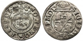 Sigismund III Vasa, 3 Polker, Bromberg 1616
Bardzo ładny egzemplarz z połyskowym tłem. Reference: Górecki B.16.1.c (F1)
Grade: VF+/XF-