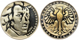 PRÓBA, 50 złotych 1972 Fryderyk Chopin - PCGS SP68
Pięknie zachowane. Reference: Parchimowicz P325a
Grade: PCGS SP68 MAX