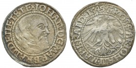 Silesia, John of Brandenburg-Küstrin, Groschen Krosno 1545
Ładny egzemplarz. Reference: Korecki G.45.71
Grade: VF+