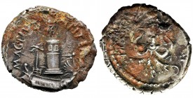 Roman Republic, Sextus Pompeius, Denarius - VERY RARE
Very rare denarius minted at the military mint in Sicily.
Roman Republic
Sextus Pompeius (40–39 ...