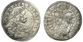 Austria, Leopold I Habsburg, 15 Kreuzer Wien 1662 CA
Attractive piece, slightly missing on the obverse.
Atrakcyjny egzemplarz, lekko niedobity na awer...