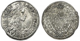 Austria, Leopold I Habsburg, 15 Kreuzer Wien 1663 CA
Nice piece.
Ładny egzemplarz. Reference: Herinek 923
Grade: XF-