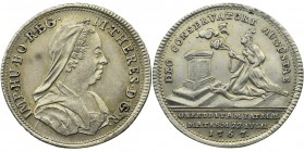 Austria, Maria Theresa, Memorial token 1767
Token minted in commemoration of the service that took place on July 22, 1767, to thank God for saving the...