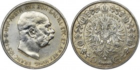 Austria, Franz Joseph I, 5 Korona Wien 1909 - Schwartz
Bust by St. Schwartz. Pleasant piece.
Popiersie autorstwa St. Schwartza.
Przyjemna sztuka. Refe...