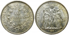 France, V Republic, 10 Francs Paris 1967 Reference: Gadoury 813
Grade: AU/UNC