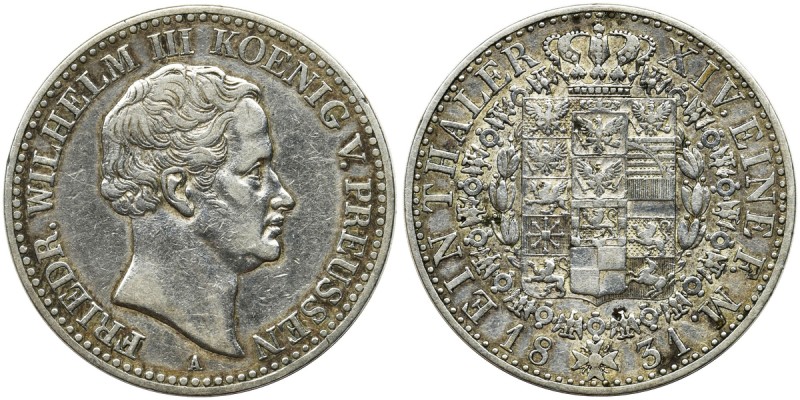 Germany, Kingdom of Prussia, Friedrich Wilhelm III, Thaler Berlin 1831 A
Nice pi...