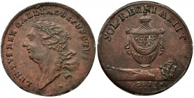 Germany, Posthumous Token Nürnberg 1793 - RARER
Very nice posthumous token.

Obverse: ruler head facing left
LUD • XVI REX GALLIAE DEFUNCTUS
Reverse: ...
