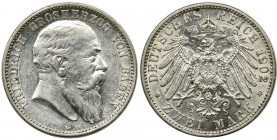 Germany, Baden, Friedrich I, 2 mark Karlsruhe 1902 G
Coin with a strong mint gloss.
Moneta z mocnym menniczym blaskiem. Reference: AKS 155, Jaeger 32
...
