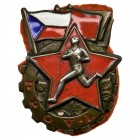 Czechoslovakia, Badge PPOV 1st class
Czechoslovakian badge PPOV 1st class.

Czechosłowacka odznaka PPOV I klasy .
Grade: dobry