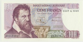 Belgium, 100 francs 1971
Uncirculated.
Stan emisyjny. Reference: Pick# 134b
Grade: UNC