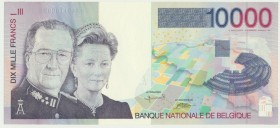 Belgium, 10.000 francs (1944-2001) - RARE
Crisp, uncirculated piece.
Rare.
Piękny, emisyjny stan zachowania.
Rzadki. Reference: Pick# 152
Grade: UNC