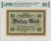 Memel, 50 mark 1922 - PMG 63 EPQ
Banknot z emisji zbieranej przez kolekcjonerów z całego świata, szczególnie Niemców, Litwinów i w dużej mierze Polakó...