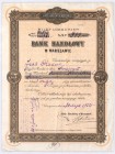 Bank Handlowy w Warszawie, 5% bilet lokacyjny na 999 marek polskich, 1922