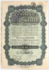 Belgia, Compagnie de Mines et Minerais, 100 franków