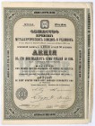 Kerczeńskie Towarzystwo Metalurgiczne, akcja 187,5 rubla, 1899