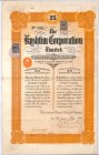 Kyshtim Corporation Limited, 25 akcji x 1 funt, 1911