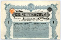 Wybrzeże Kości Słoniowej, The Kokumbo Company, akcja na 1 funt, 1903