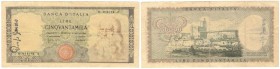 Banconote. Repubblica Italiana. 50.000 Lire Leonardo. Falso D'epoca. BB. (D. 0121)