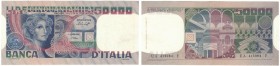 Banconote. Repubblica Italiana. 50.000 Lire Volto di Donna. D.M. 20 Giugno 1977. Gig. BI79A. Banconota pressata. Nel complesso qFDS. (D. 6720)
