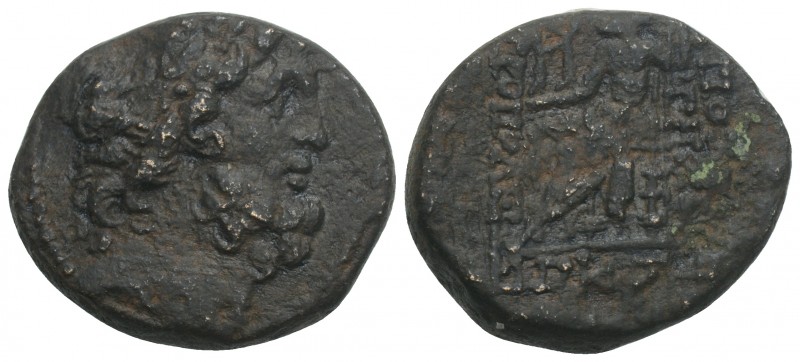 Greek
Seleukid Kingdom. Antioch. Antiochos X Eusebes Philopator 94-88 BC.
Bronze...