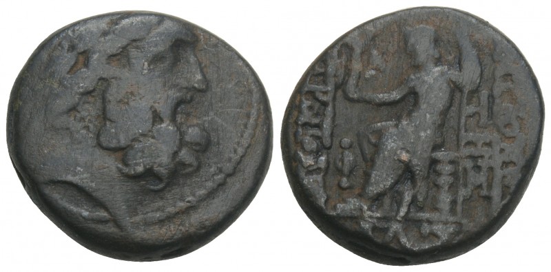 Greek
Seleukid Kingdom. Antioch. Antiochos X Eusebes Philopator 94-88 BC.
Bronze...