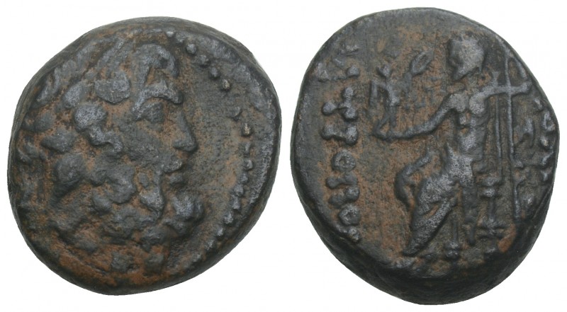 Greek 
Syria, Seleukis and Pieria. Antiochia ad Orontem. 92-76 B.C. AE 8gr 19.3m...