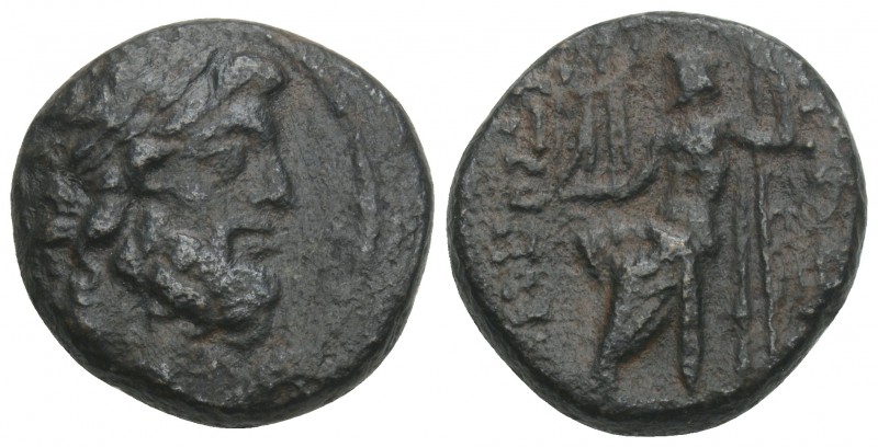 Greek 
Syria, Seleukis and Pieria. Antiochia ad Orontem. 92-76 B.C. AE 7.2gr 18....